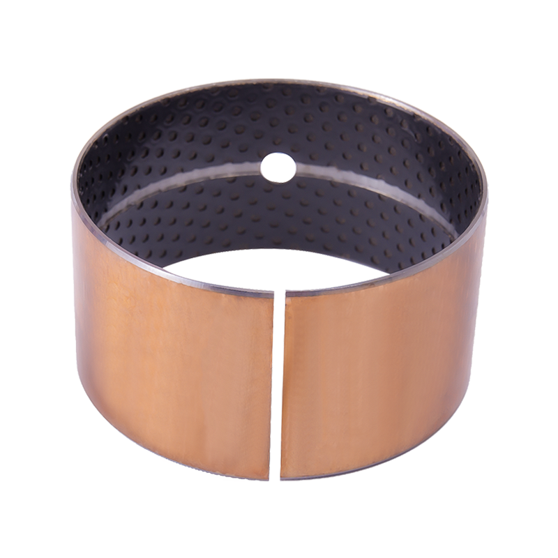 HZ2X low carbon steel POM/leaded filler (black) boundary lubrication bearing